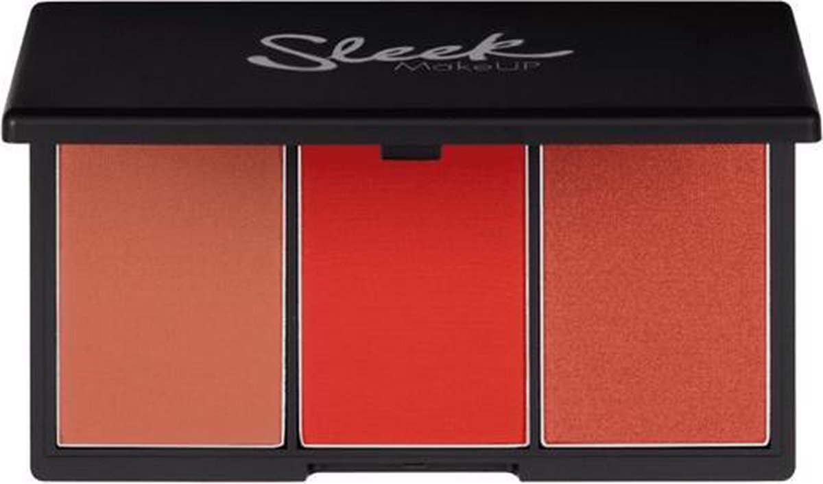 Sleek Blush By 3 Blush Palette -  Flame