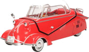 Modelauto Messerschmitt KR200 rood 16 cm - speelgoed auto schaalmodel