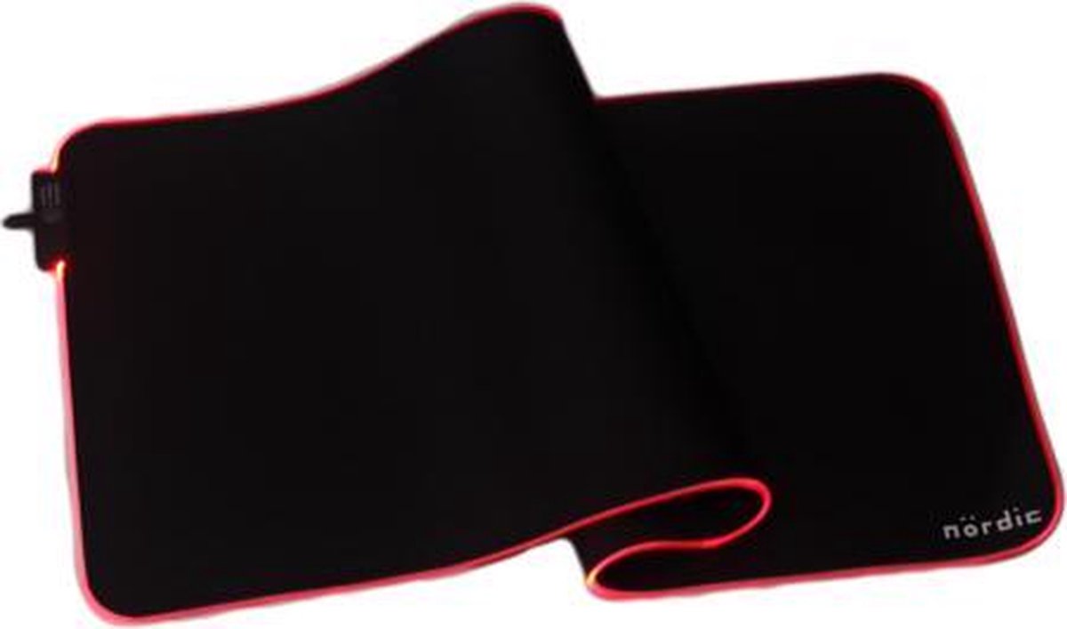 NÖRDIC GAME-N1037 RGB Gaming muismat 