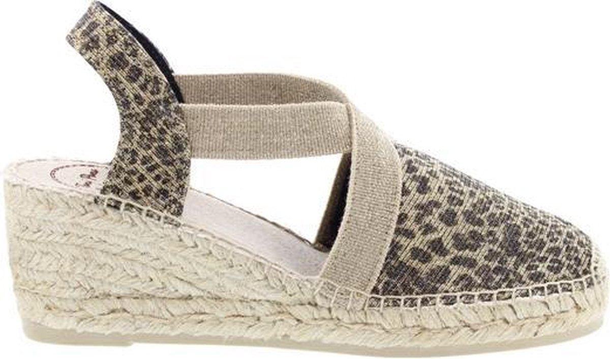 Toni Pons Triton Dames Espadrilles - Leopard - Maat 42