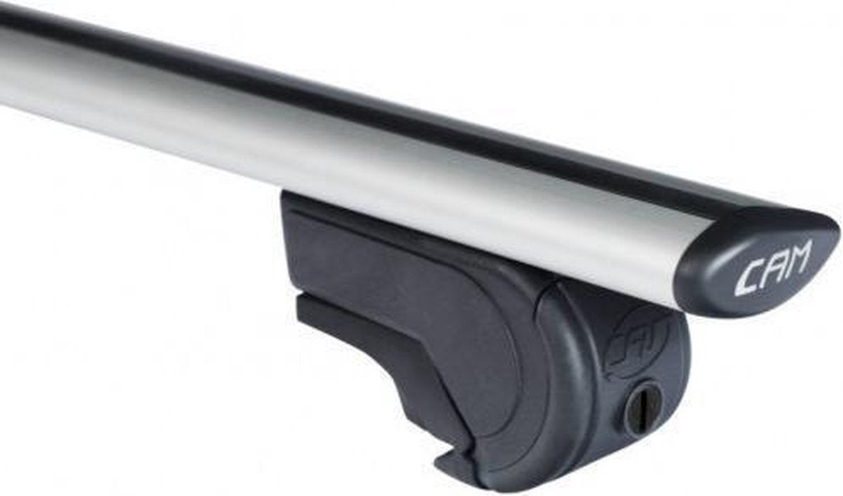 CAM (MAC) dakdragers aluminium Nissan Qashqai 5-dr SUV 2014-heden met open dakrailing