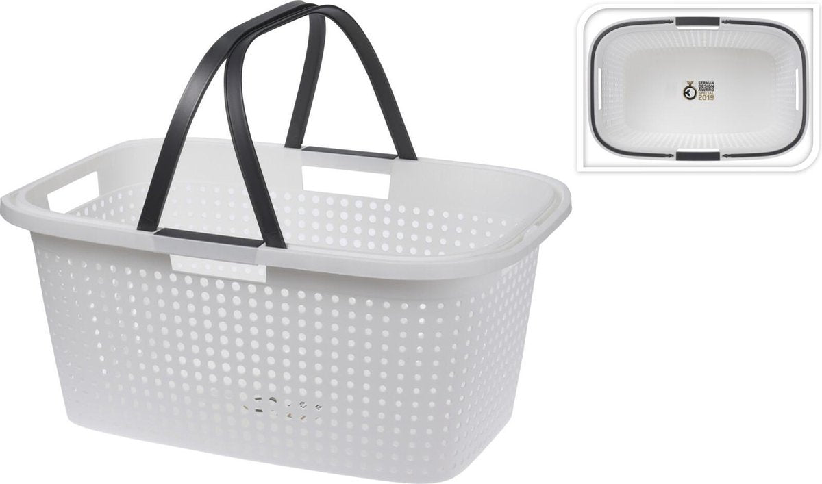 JAP Wasmand met handvaten - Uitklapbare handvaten - Wasbox - Design Award