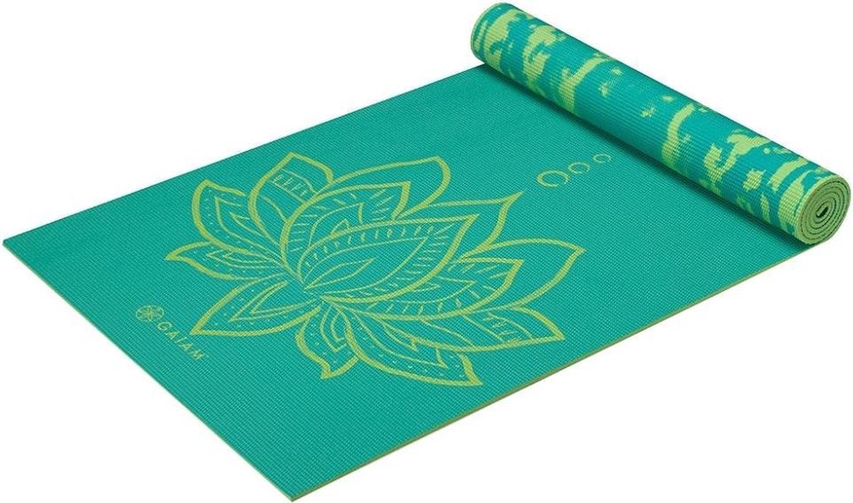Yogamat - Gaiam Premium Lotus Reversible - 173 x 61 x 0