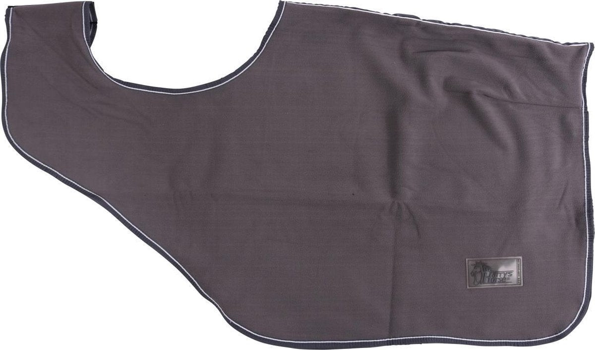 Harry's Horse Uitrijdeken  Teddyfleece - Dark Grey - xl