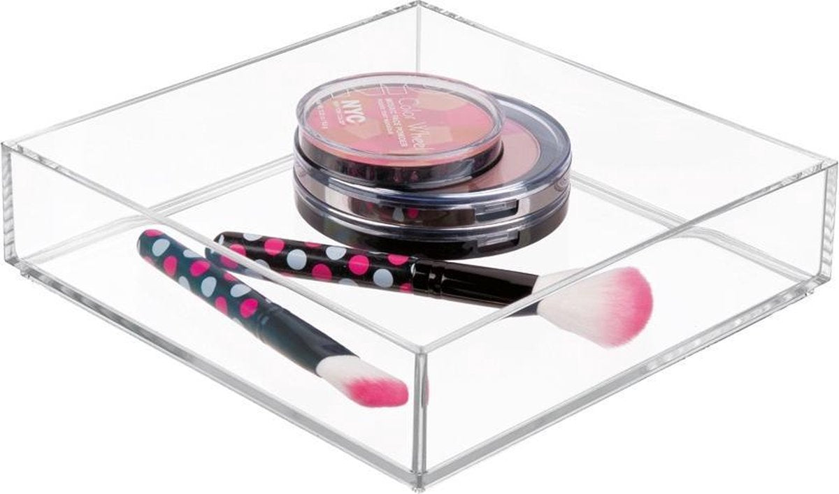 Ladebakjes stapelbaar make-up iDesign - Clarity