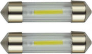 C5W autolamp 2 stuks | LED festoon 36mm | COB warmwit 3000K | 12 Volt