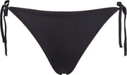 Calvin Klein string side tie bikini - zwart