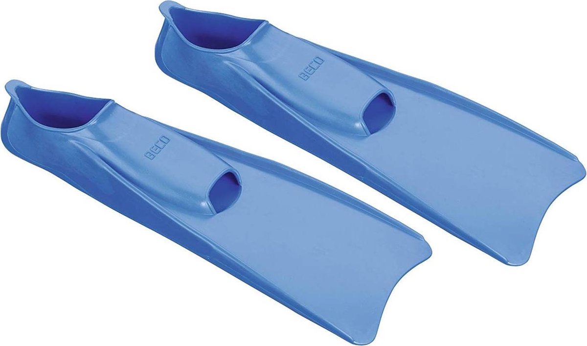 Beco Zwemvliezen Rubber Junior Blauw Maat 26-29
