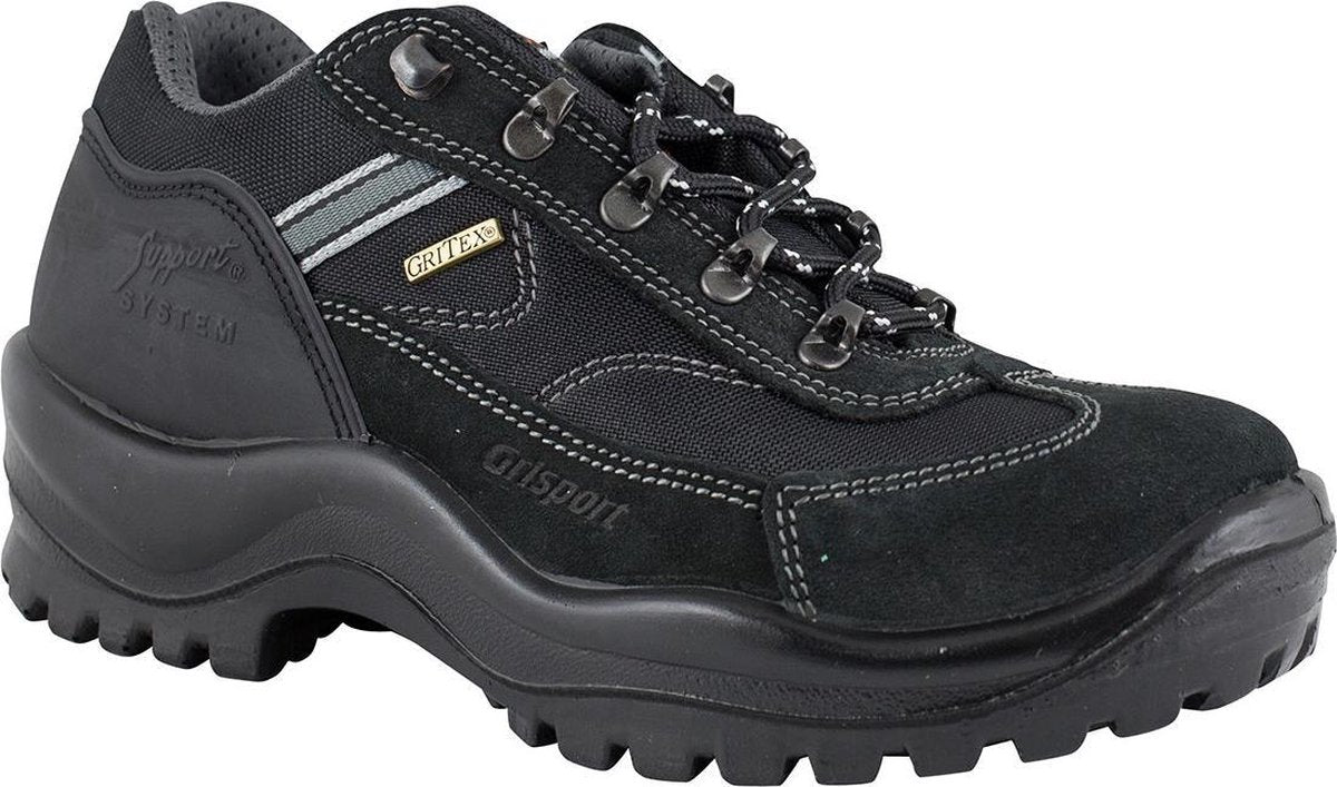 Grisport Torino Low Wandelschoenen Unisex - Zwart - Maat 44