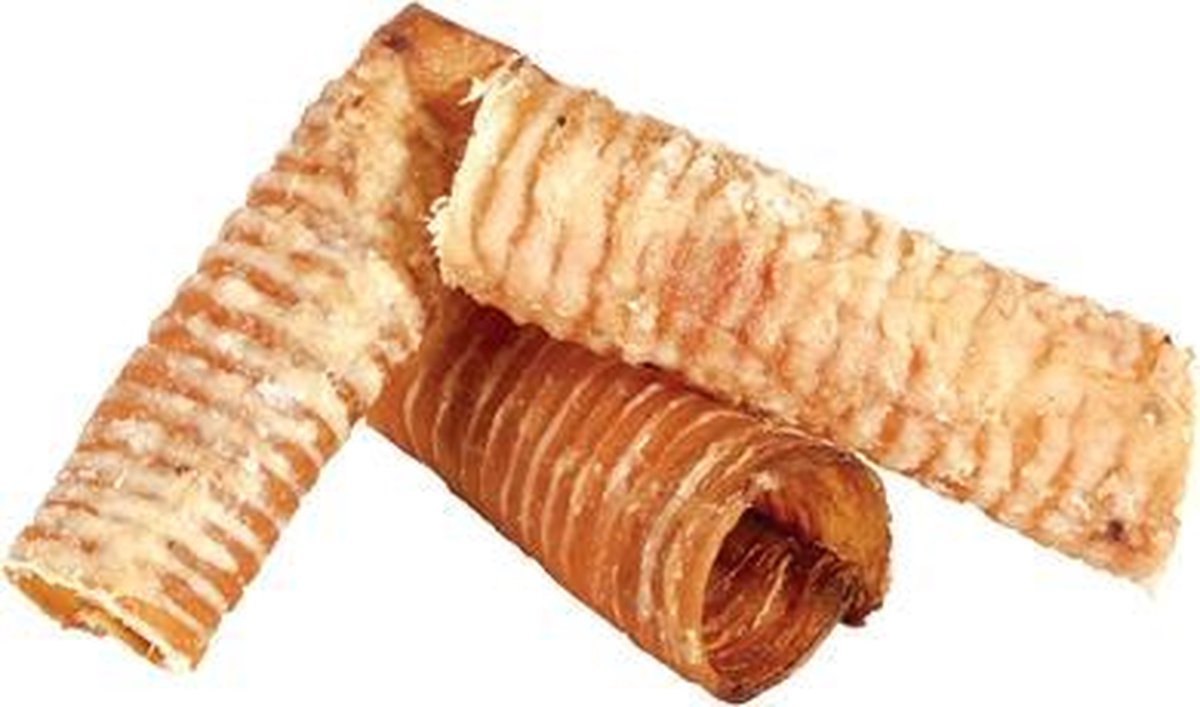 Petsnack buffelslurf - 10-12 cm 1 kg - 1 stuks