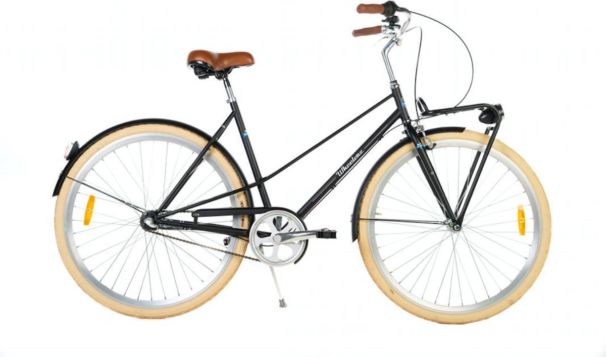 Wheelerz fiets ‘Elite’ 28 inch matzwart | unisex