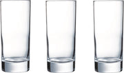 18x Stuks longdrinkglazen transparant 290 ml - Glazen - Drinkglas/waterglas/longdrinkglas