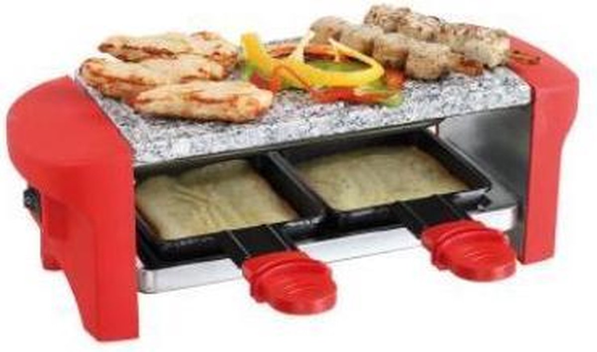 Raclette grill voor 2 personen