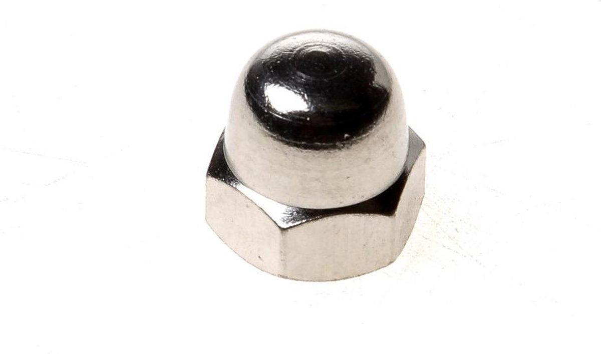 Algemeen Dopmoer messing/nikkel m4 (Prijs per 100 stuks)