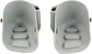 voetsteunen Mini junior 10 x 13 cm grijs 2 stuks