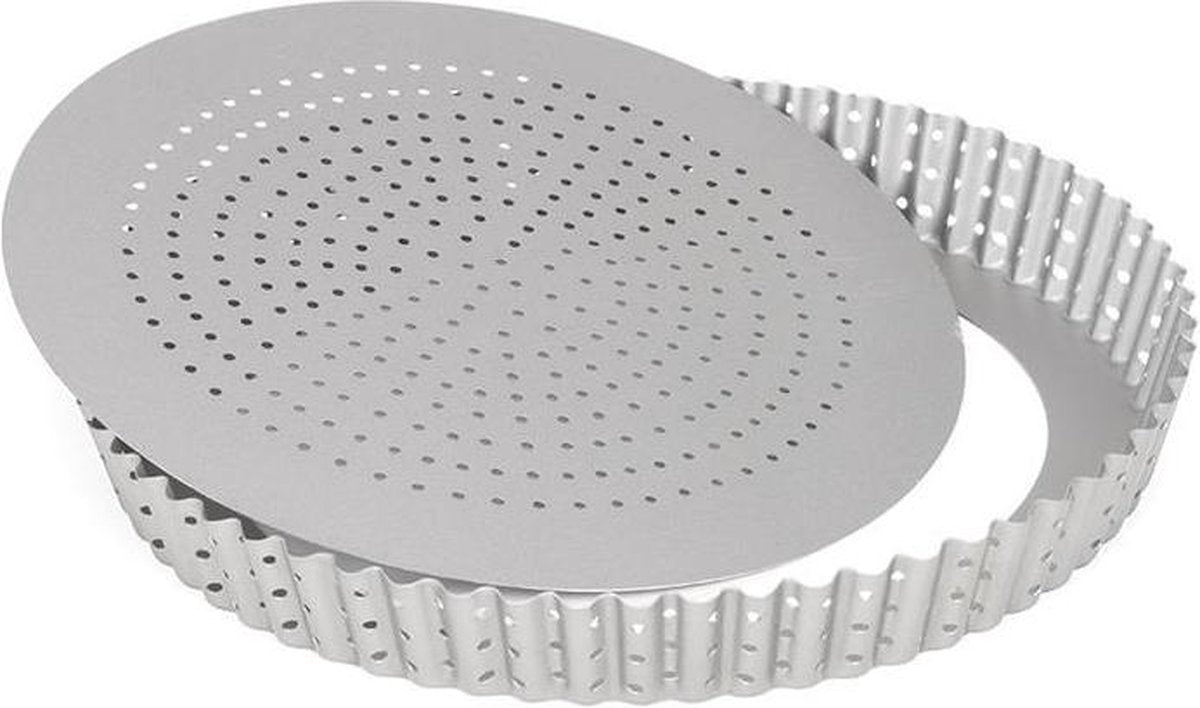 Patisse geperforeerde quichevorm - ø24cm