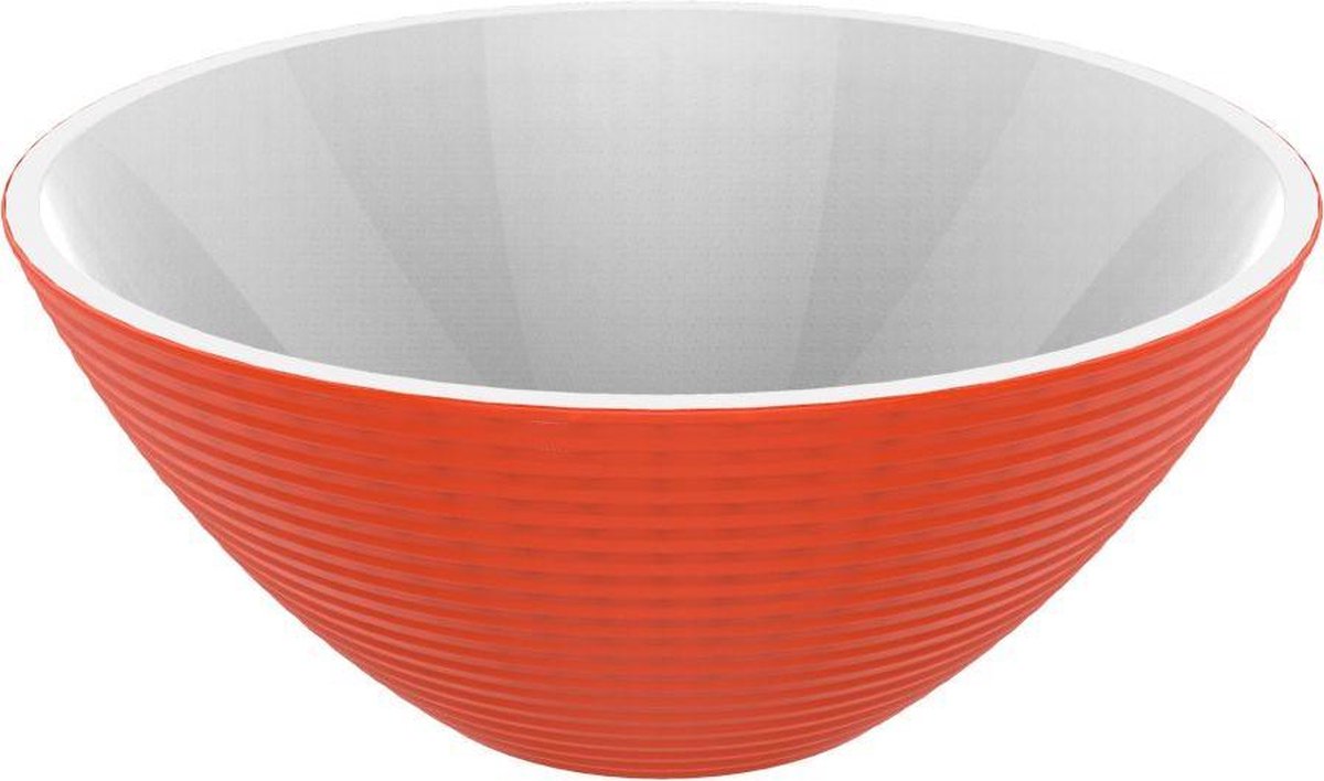 Zak!Designs Saladeschaal 2-Tone Acai - Ø 16 cm - 600 ml - Oranje