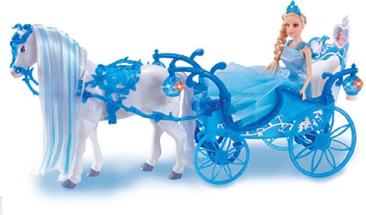 Basic Prinses in koets met paard