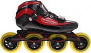 Tempish Gt 500 100 Inline Speed Skates Unisex Zwart/rood Maat 41