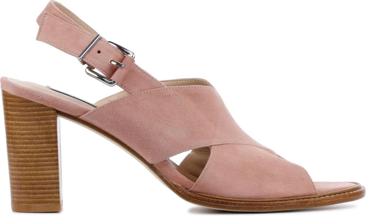 Zinda Vrouwen Suède  Sandalen / Damesschoenen 4697 - Roze - Maat 38