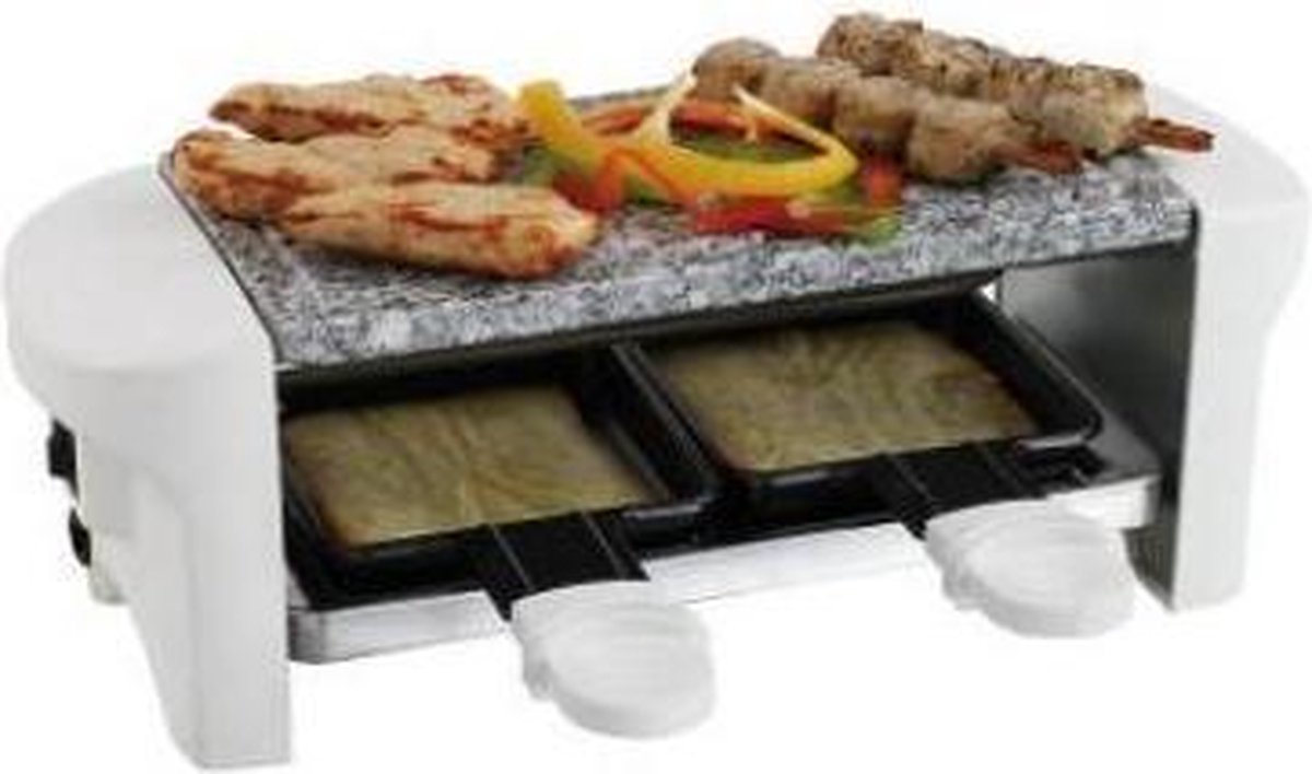 Raclette grill voor 2 personen