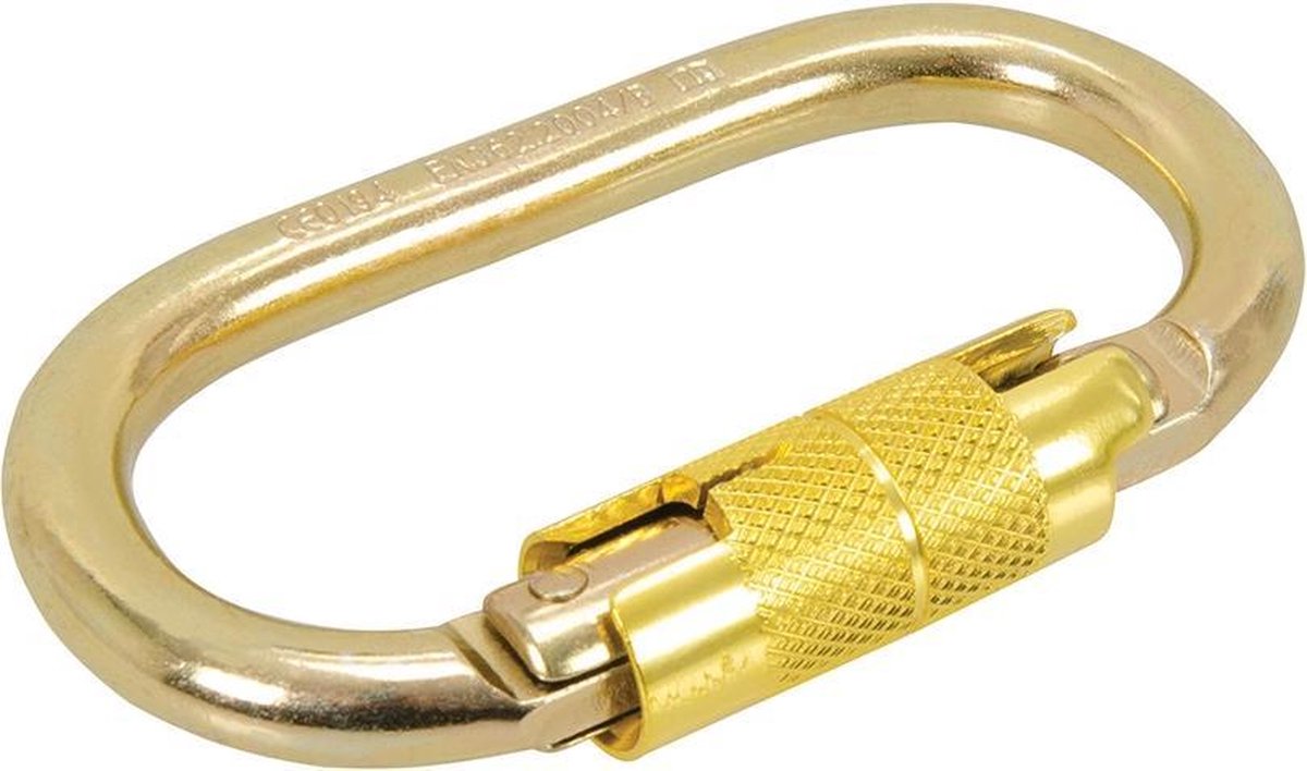 Silverline Zelfvergrendelende ovale karabijnhaak 21 mm brugopening