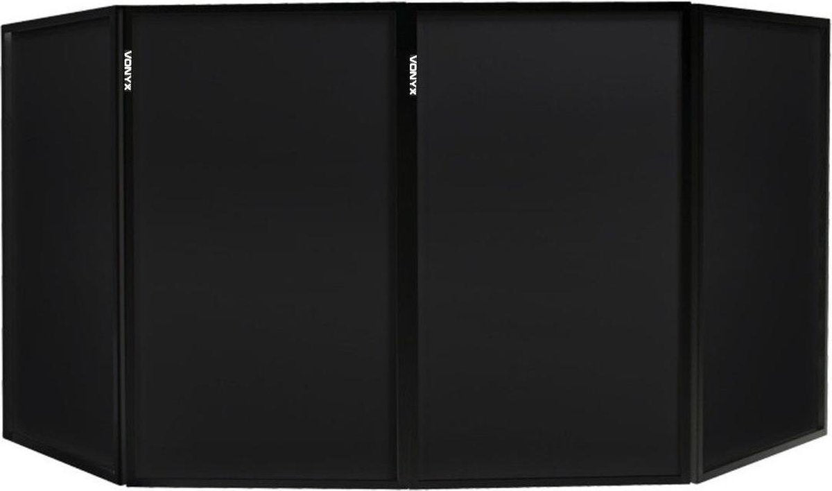 DJ Booth - Vonyx DB2 / DB2B DJ Booth vervangingsdoeken. Je Vonyx DB2 / DB2B DJ Booth weer fris en als nieuw met deze doekenset - Zwart