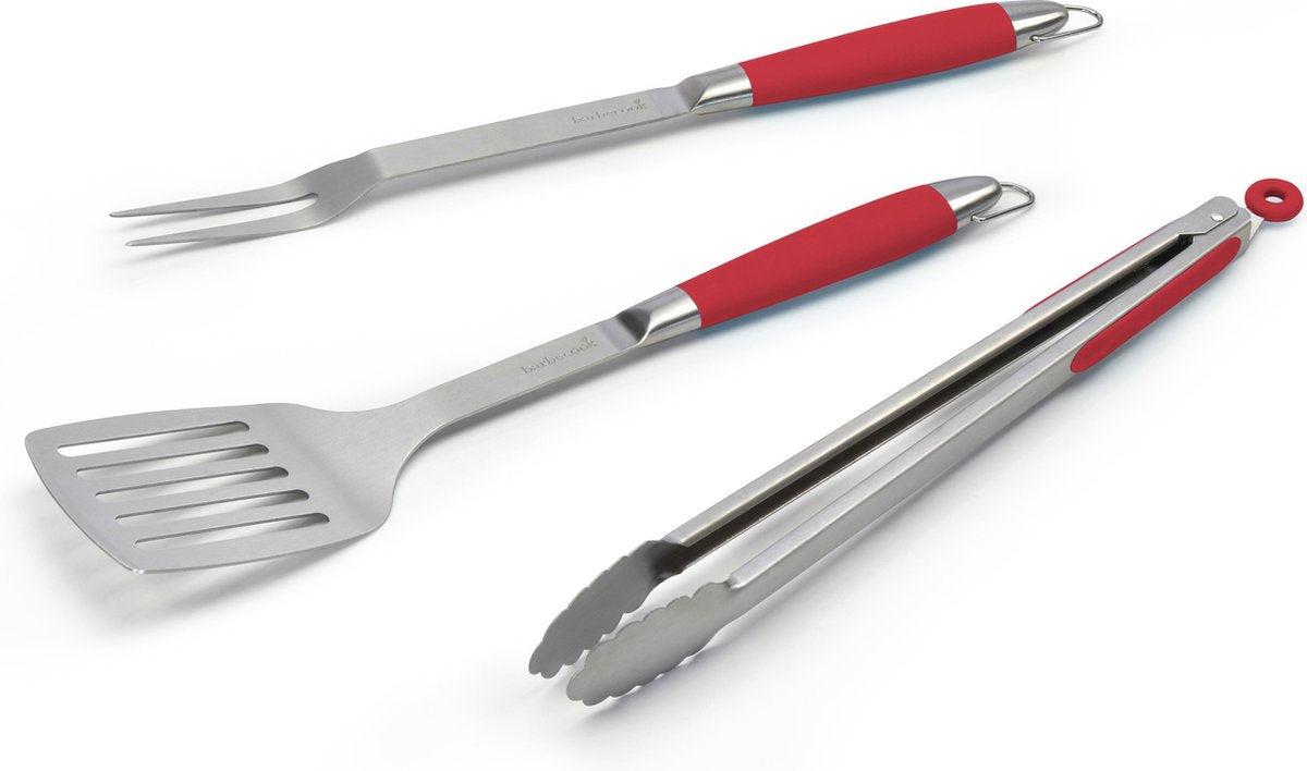 Barbecook Chili Gereeschapset -  3 stuks - Rood