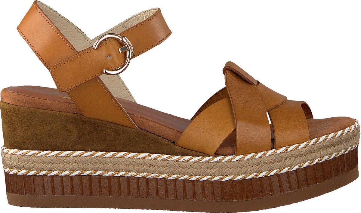 Kanna 20141 Sandalen - Dames - Cognac - Maat 37