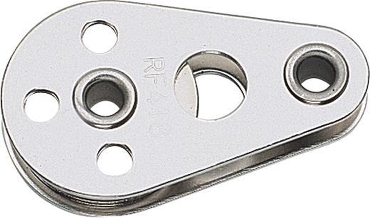 Ronstan RF418C 1-schijfs Staaldraadblok voor Ø 3 mm
