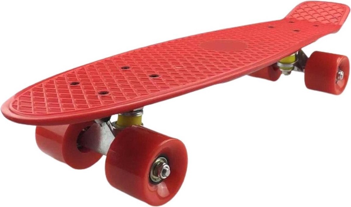 Verfez |Penny Board - Rood – 22 inch (56CM)| Penny skateboard | Longboard | Cruiser Skate Board | Penny Board voor Meisjes en Jongens | Skate