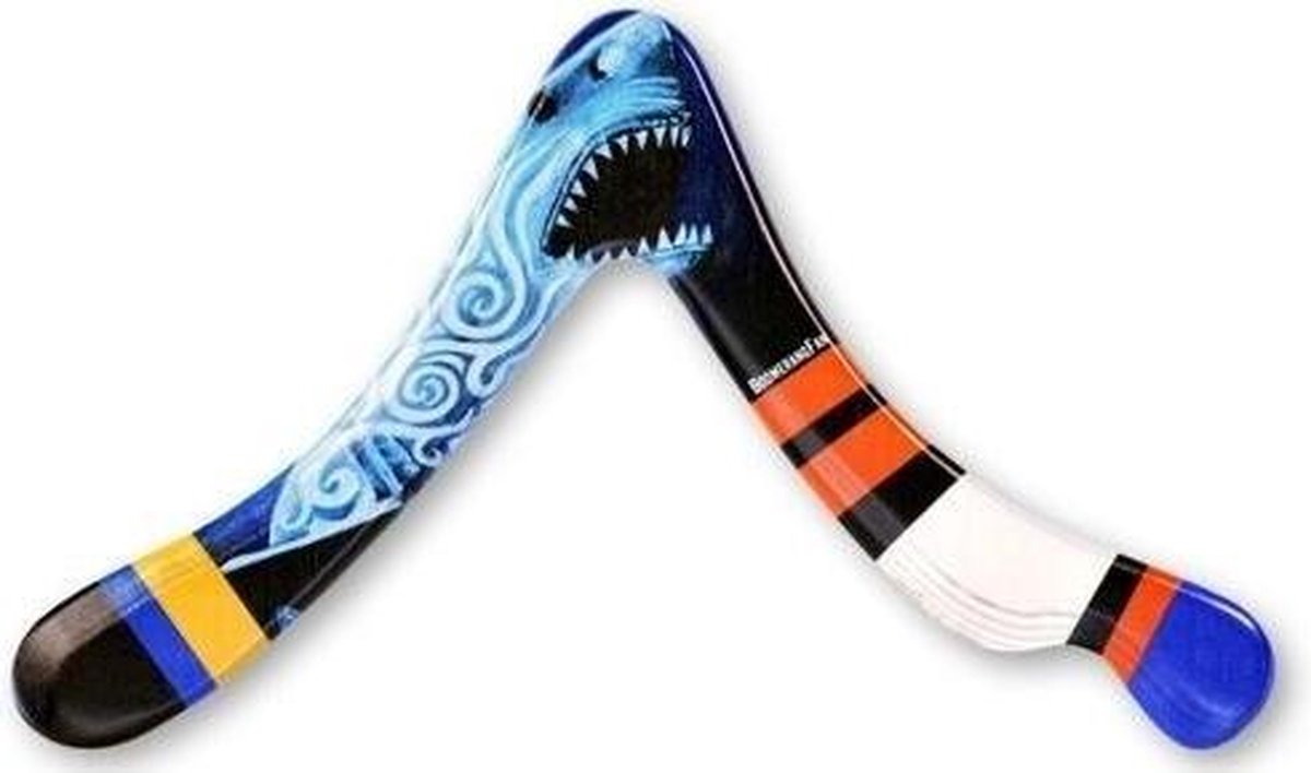 Boemerang SHARK Links 32cm.40gr.cirkel 25m. :: Boomerang Fan