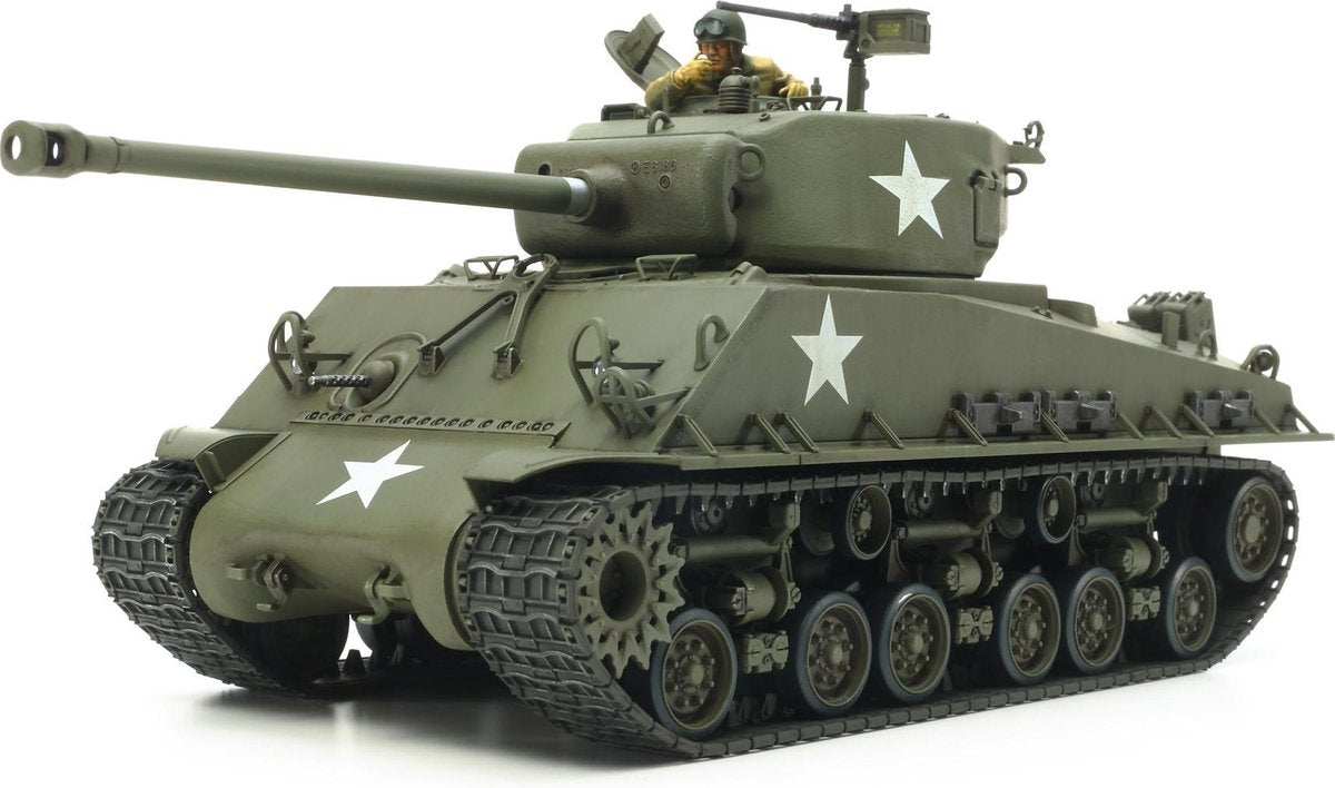 Tamiya US Medium Tank M4A 3E8 Sherman - 'Easy Eight' European Theater + Ammo by Mig lijm
