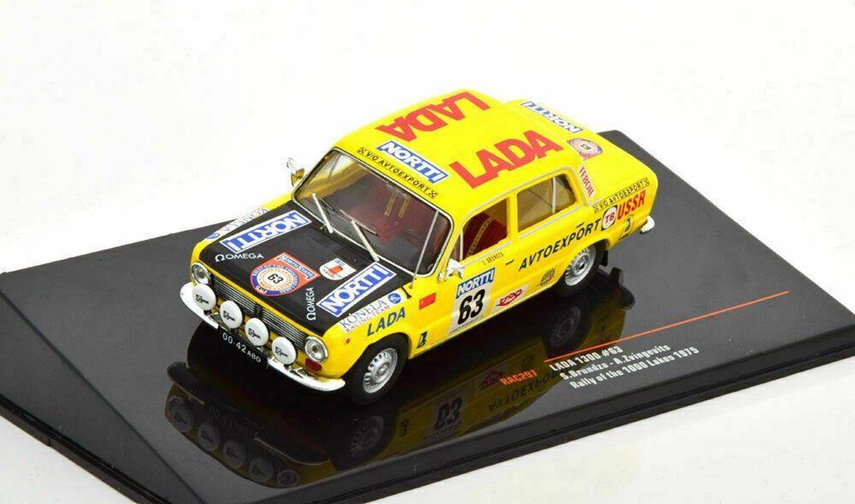 Lada 1300 #63 Rally 1000 Lakes 1975
