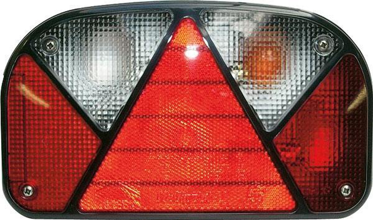 Achterlicht Aspöck Multipoint II links met mistlamp