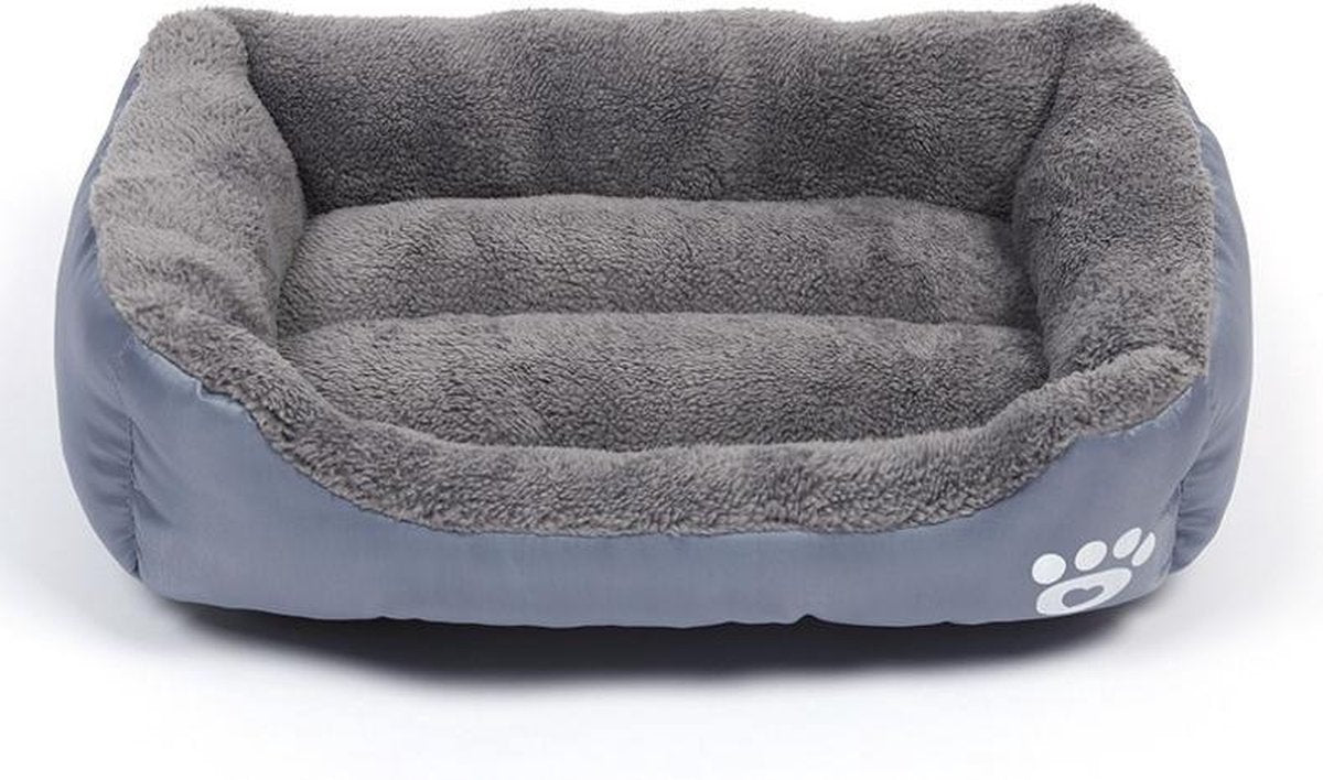 Dailyibed hondenmand - hondenkussen - hondenbed - L - 66x50x16cm Grijs