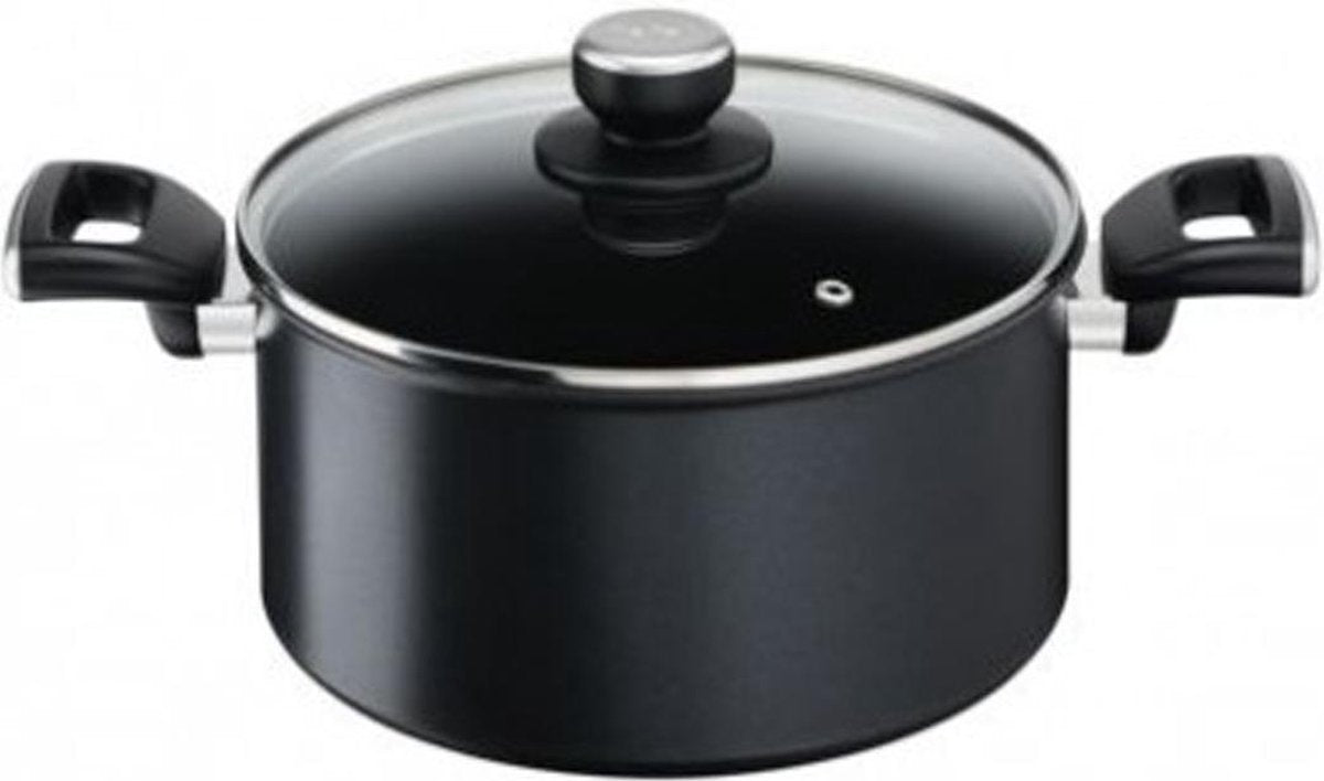Tefal Unlimited Hoogwaardig Aluminium Kookpan Met Deksel - 24 cm - 5.2L