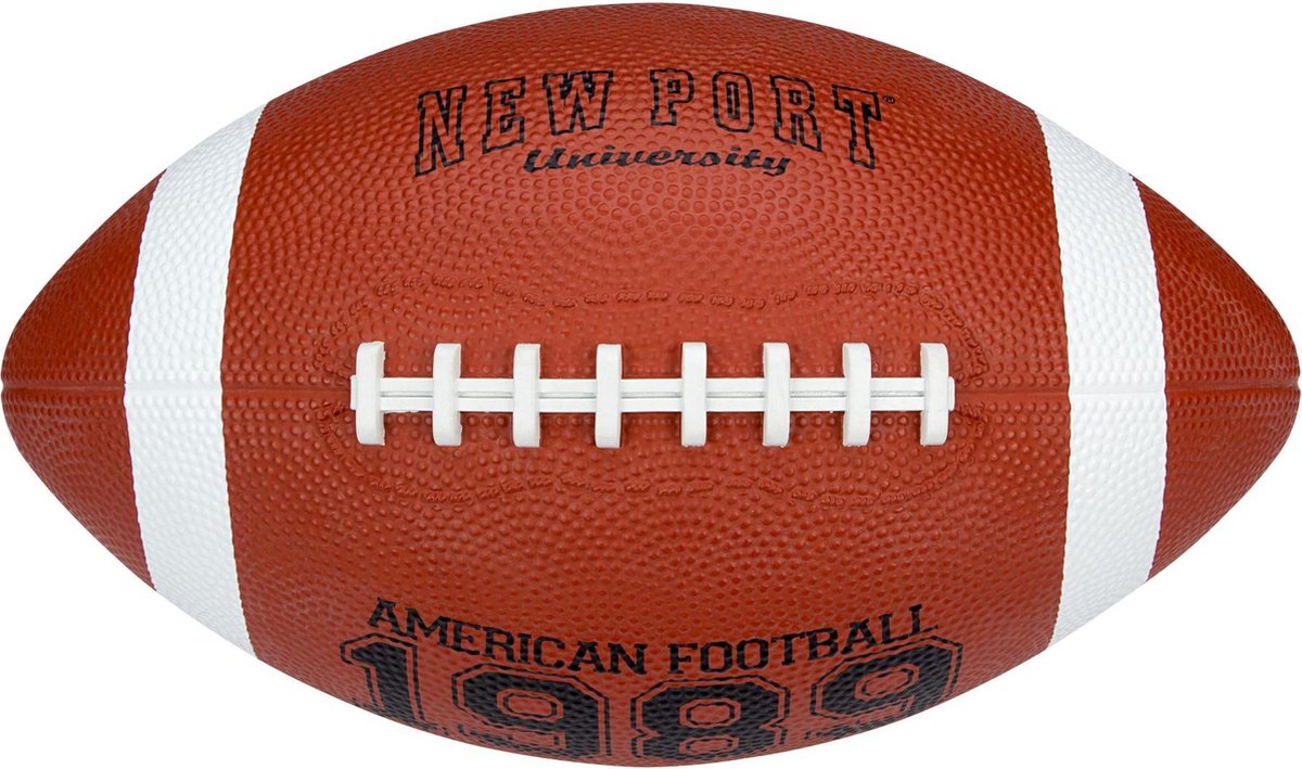 New Port American Football - Medium - Bruin/Zwart/Wit