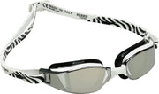 Phelps Xceed - Zwembril - Volwassenen - Mirrored Lens - Wit/Zwart