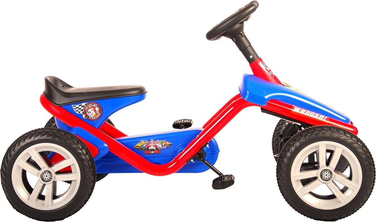 Volare Paw Patrol Mini Go Kart - Skelter - Unisex - Blauw;Rood - 10