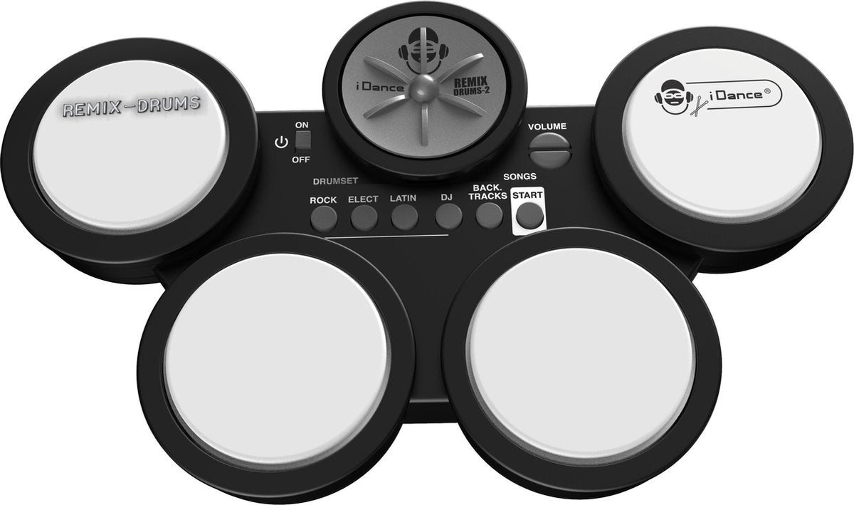 iDance Remix Drums 2 Electronisch drumstel