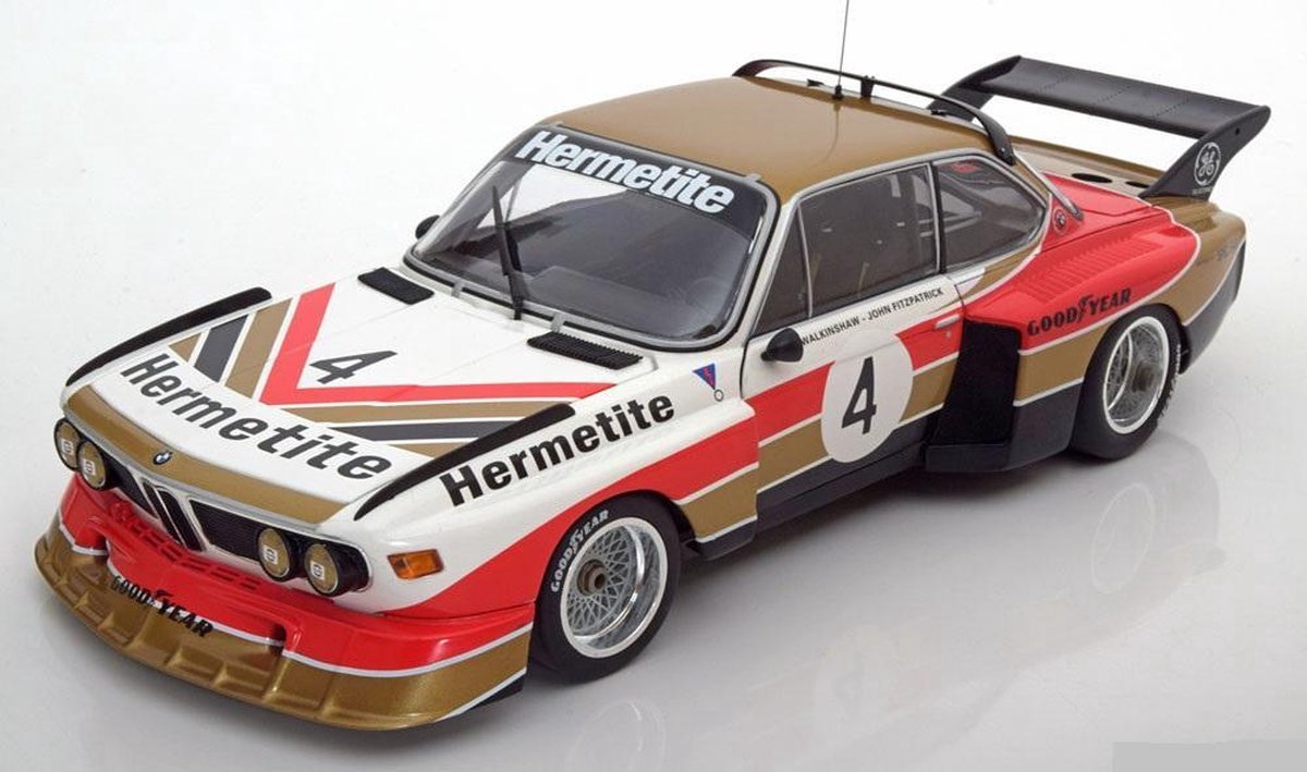 BMW 3.5 CSL Gruppe 5 #4 Winner 6h Silverstone 197 - 1:18 - Minichamps