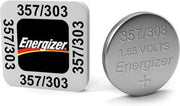 1 Stuk Energizer 357-303 /G13 / SR44W 1.5V knoopcel batterij
