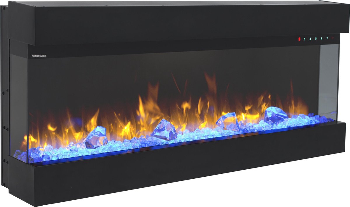 Design4AlleZ 3zijdige Elektrische sfeerhaard 127x20