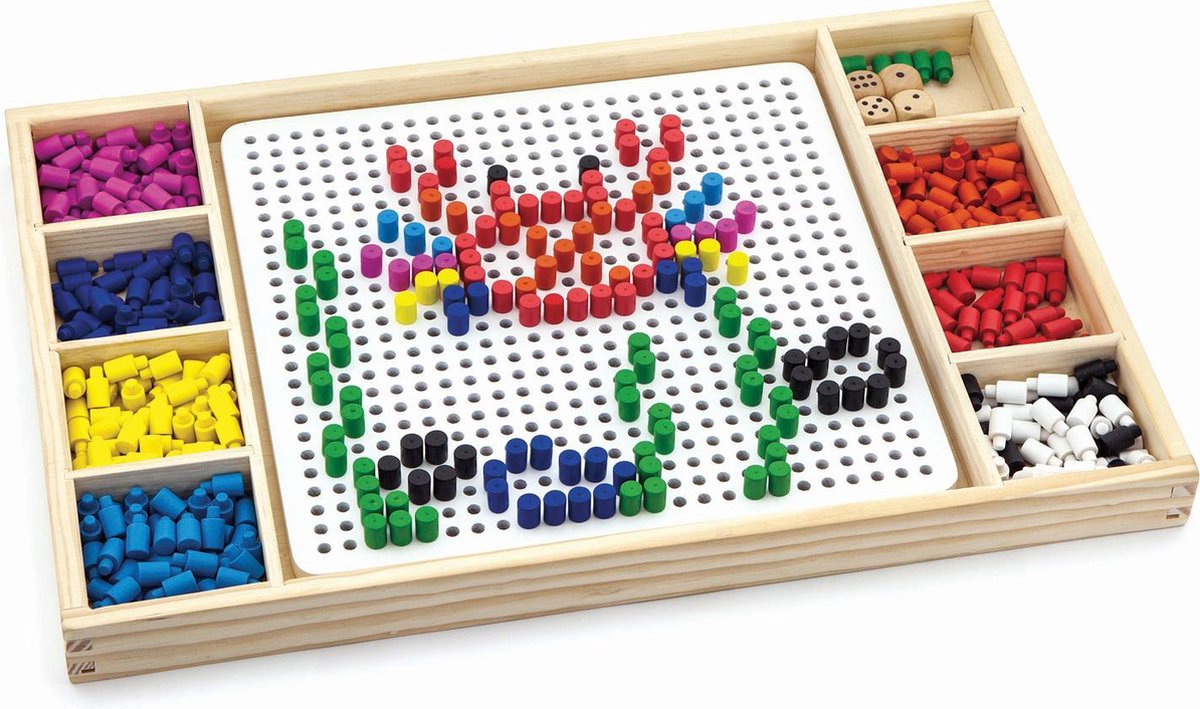 Vigatoys Figuren maken & 'Ludo' - Kinderspel