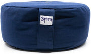 Spiru Meditatiekussen Katoen Indigo – 6e Chakra Ajña – 36 x 15 cm