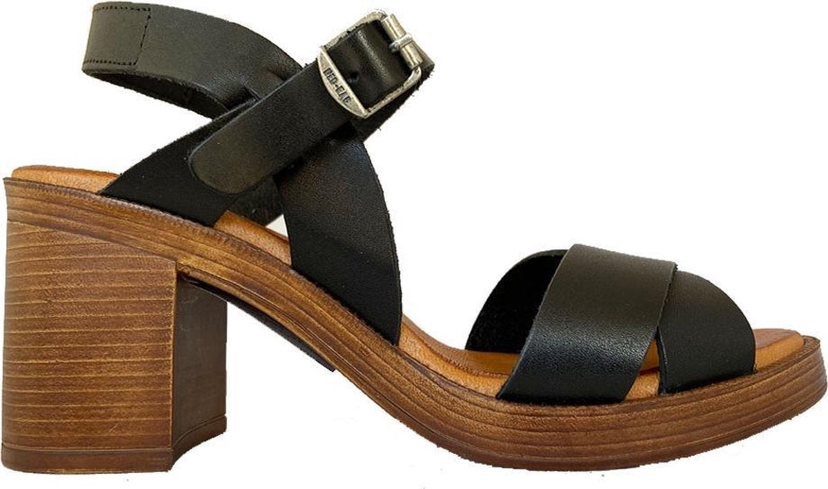 Zwarte Red Rag  Sandalen Nappa