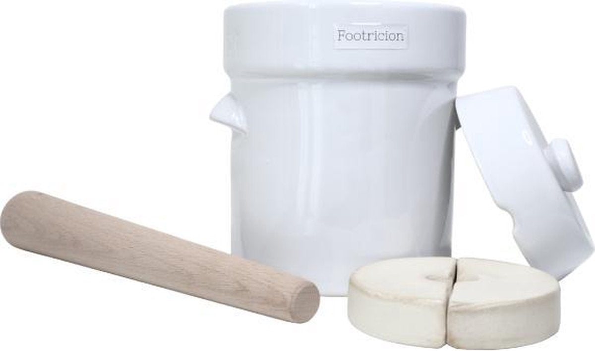 WITTE Fermenteer pot set met Waterslot