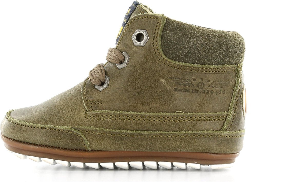 Shoesme Babyschoentjes Smart halfhoog groen
