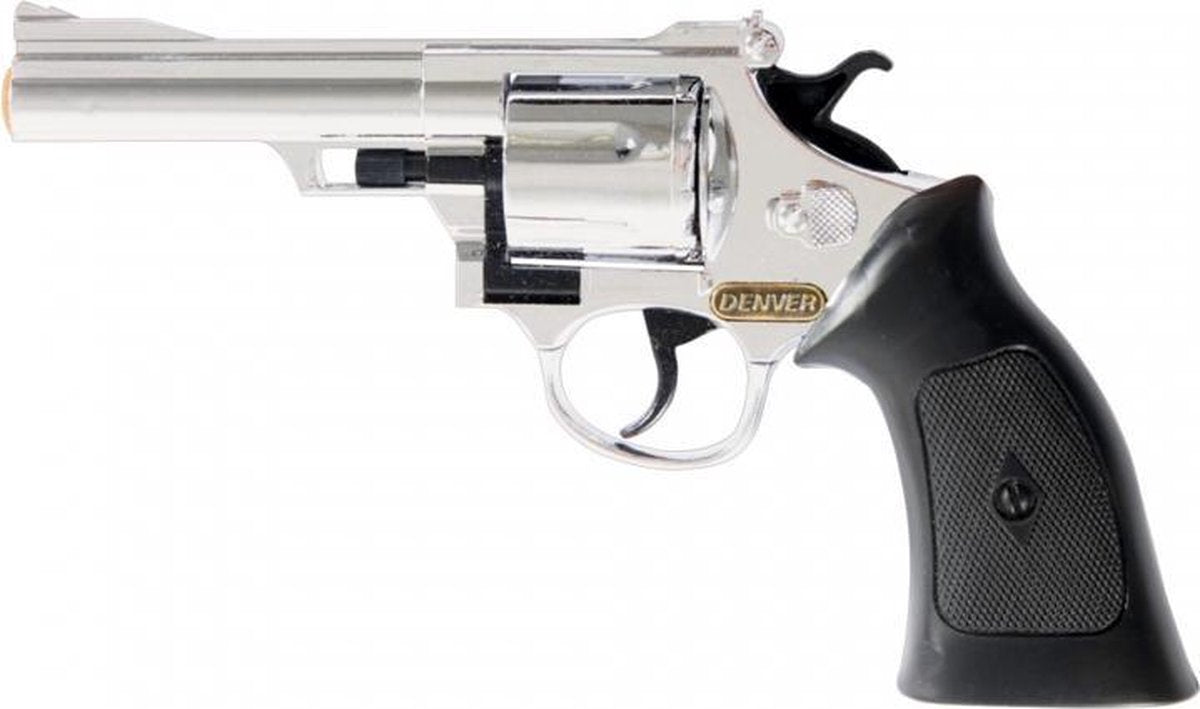 Pistool 12 schots Denver chrome